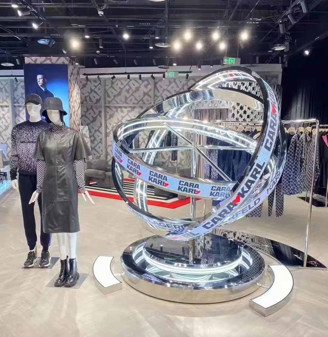 creative circle LED display