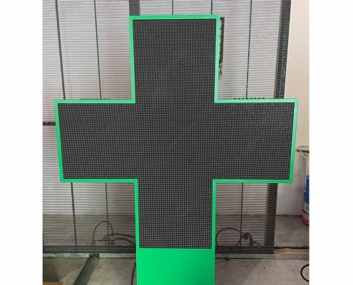 Cross LED Display for Pharmacy