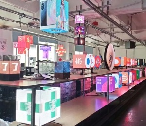 creative cube LED display