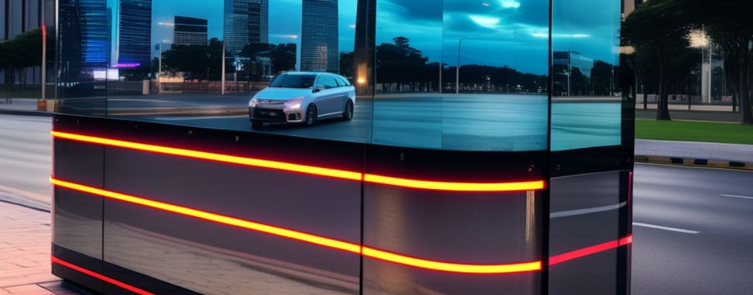 Car window LED Screen 