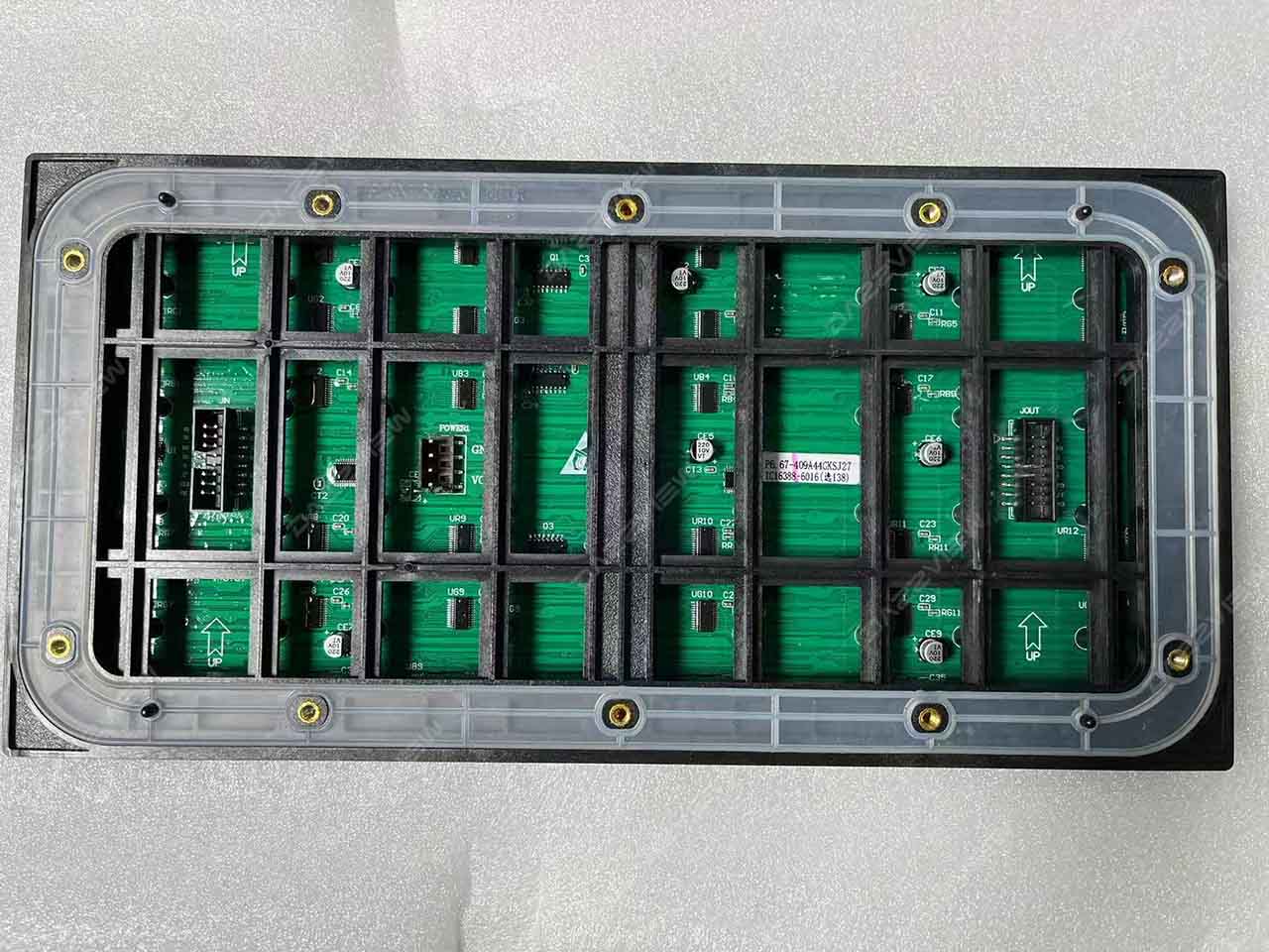 LED module-outdoor fixed back maintenance-back side