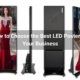 How to Choose the Best LED Poster for Your Business